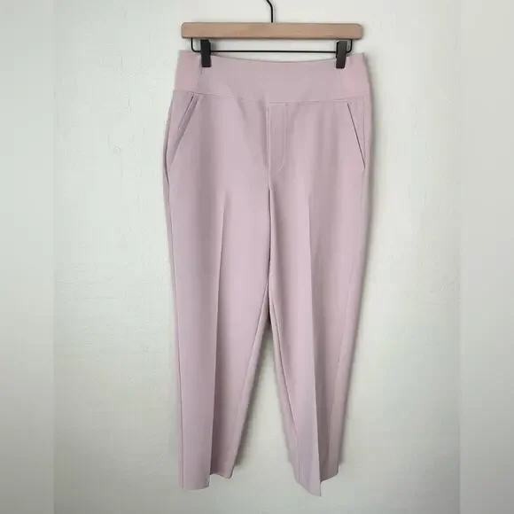 Athleta Endless high rise slacks Pants Smoked Mauve pink 6 - Picture 6 of 11